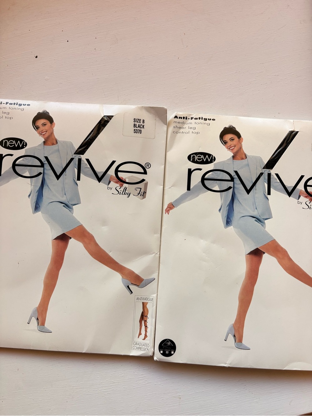 Women's Sheer Hosiery - Black - 2 packs